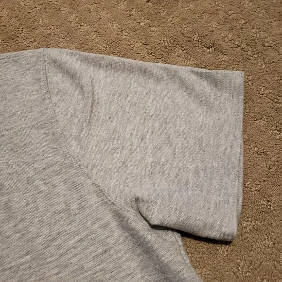 Carhartt Polo Shirt Men's Large L Gray Loose Fit Western Ranchwear Trendy Preppy - Picture 5 of 10